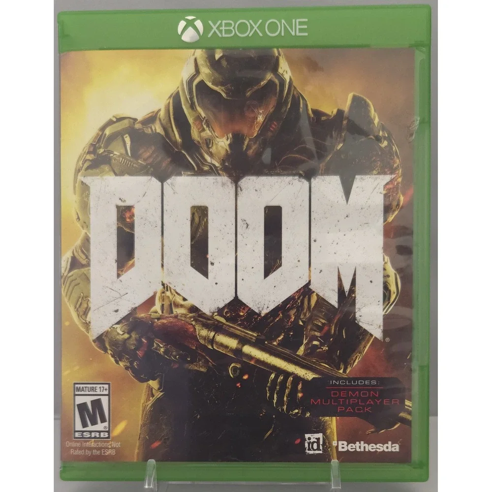 DOOM -‎ Xbox One - Bethesda - Complete in Box CIB - Tested & Working